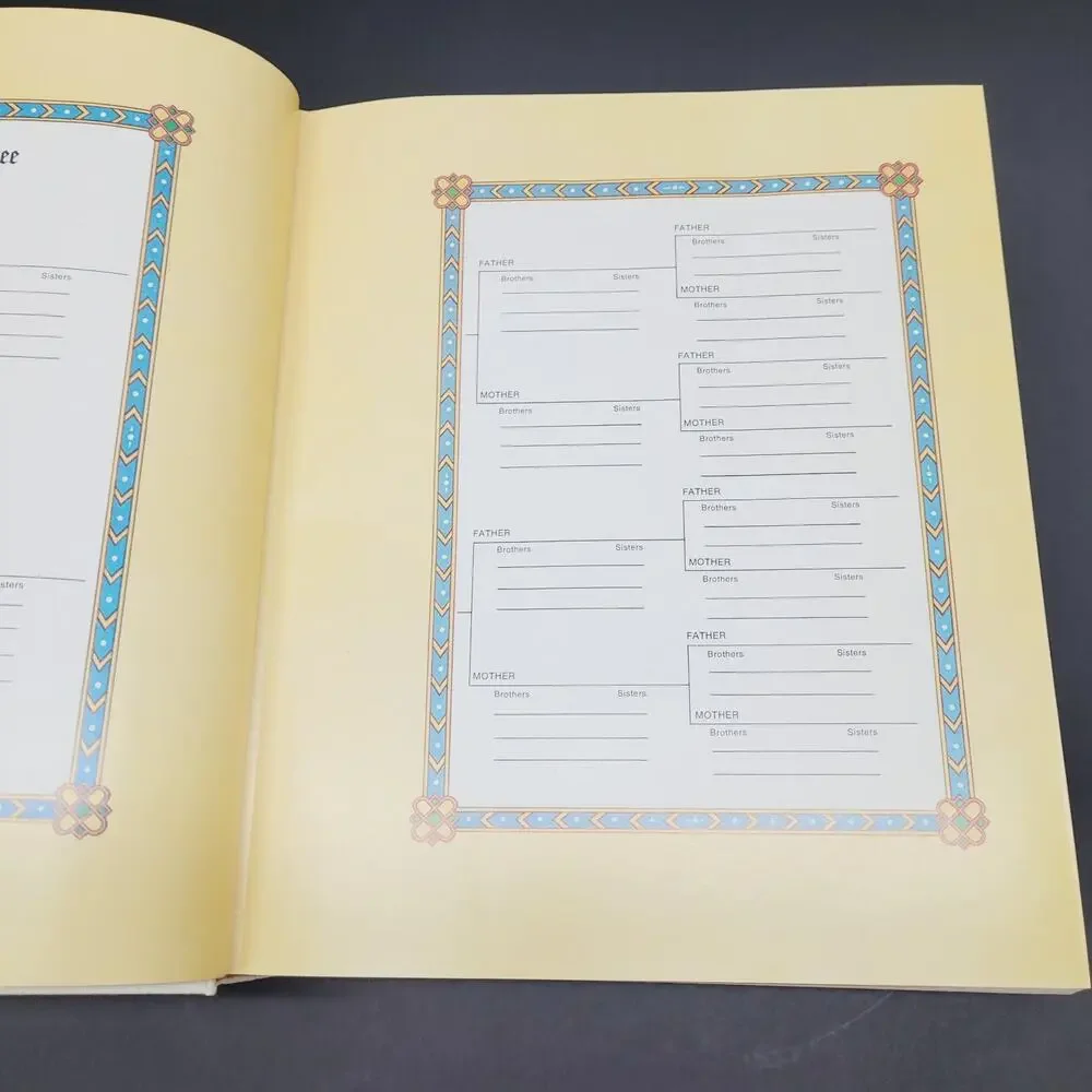 Holy Bible Family Heritage Edition World Publishing Co Images & Record Pages NEW